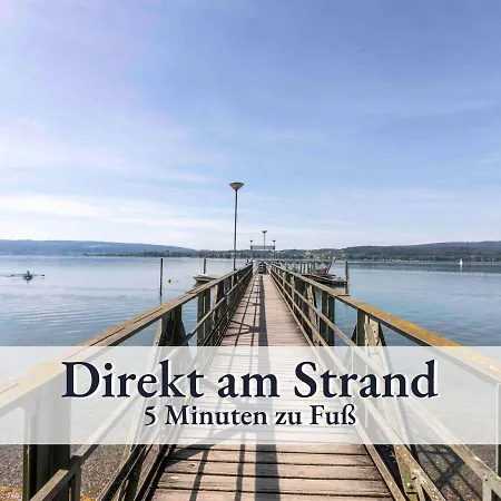 Grosse Moderne In Bester Bodenseelage L 1 Minute Zum Bodensee L 2 L Vollausgestattete Kueche L Sonnenbalkon L Wlan L Willkommen Im Guettingen