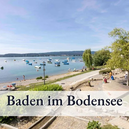 Grosse Moderne In Bester Bodenseelage L 1 Minute Zum Bodensee L 2 L Vollausgestattete Kueche L Sonnenbalkon L Wlan L Willkommen Im Guettingen *